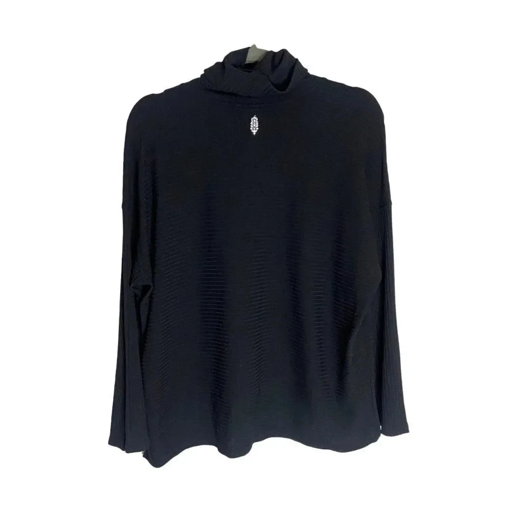 Revolve X FP Movement Can't Handle This Black Turtleneck-sz Small